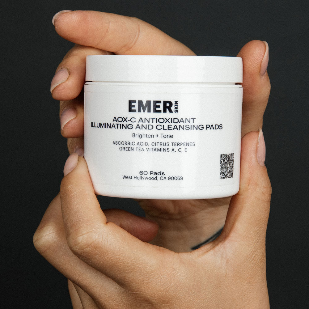 EMER SKIN Phyto AOX-C Antioxidant Illuminating and Cleansing Pads - Emerage Cosmetics